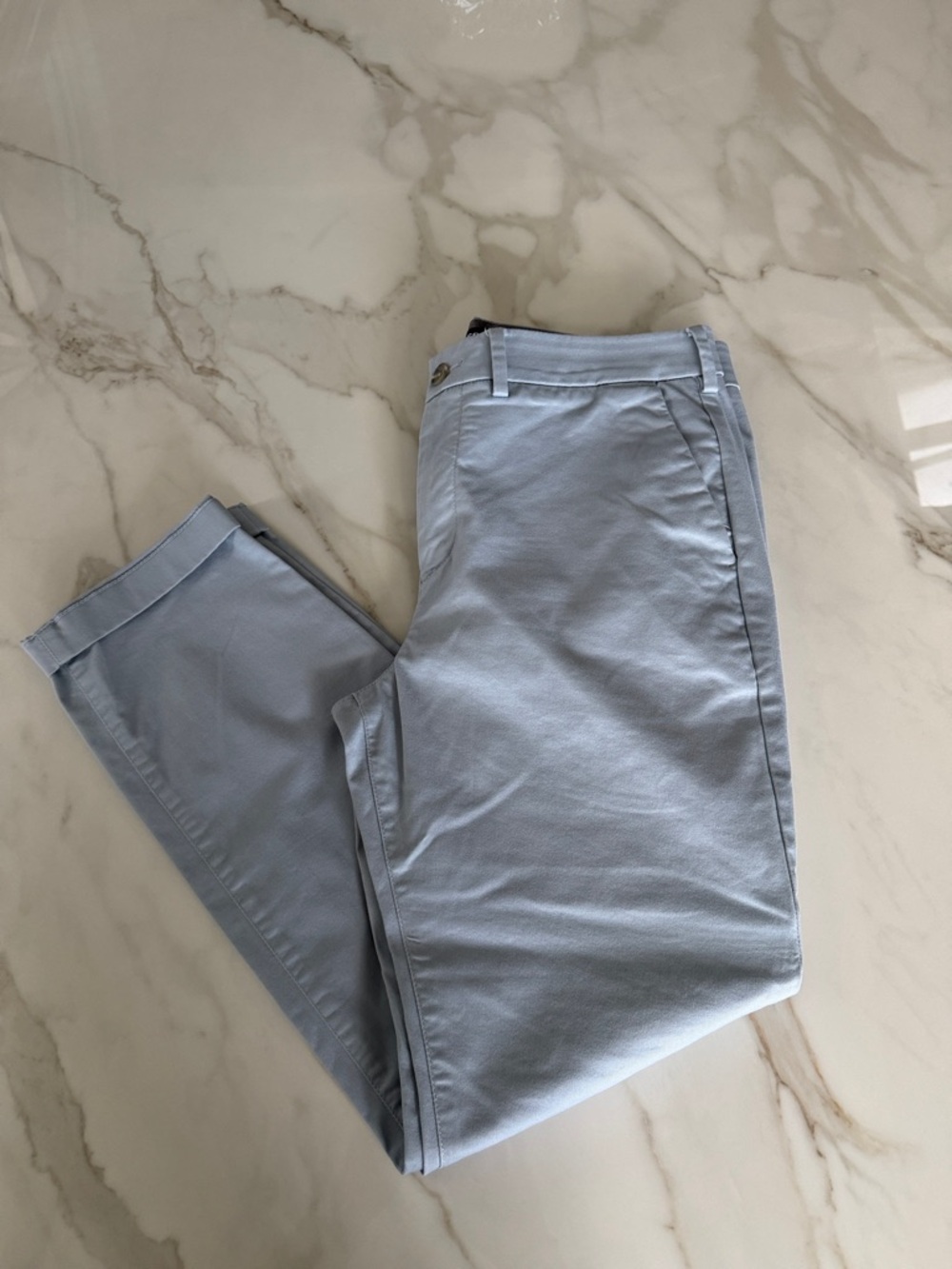 Express Light Blue Men's Chino Pants